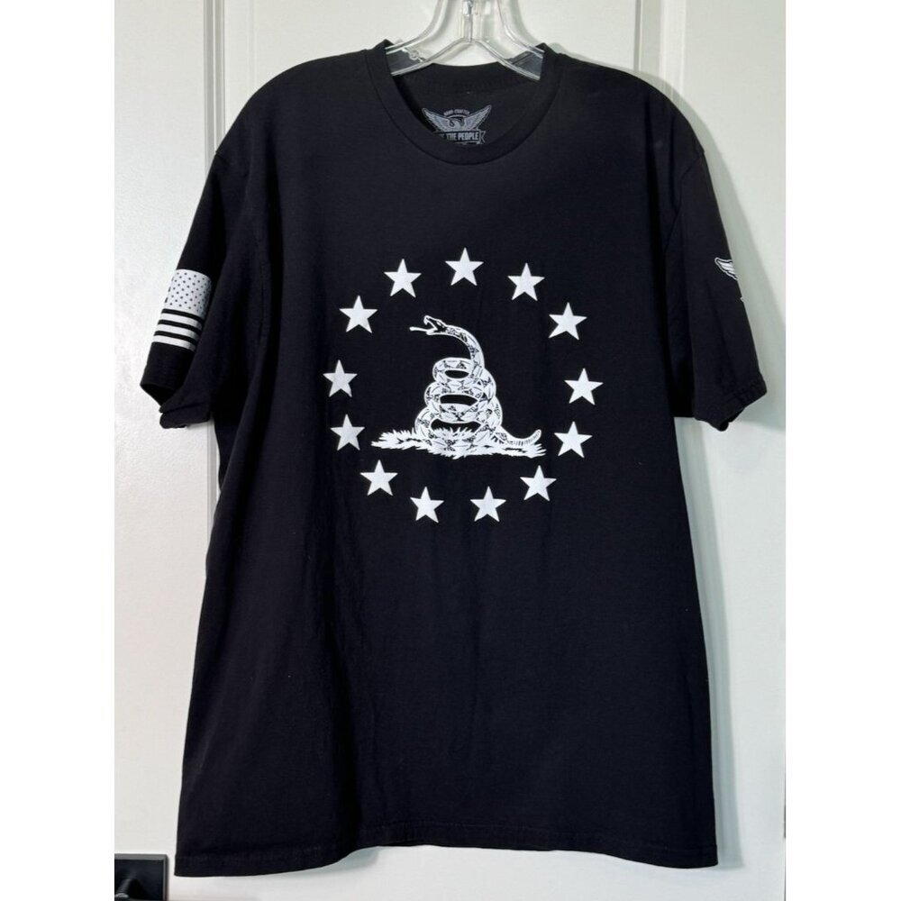We The People Gasden‎ Flag short sleeve tshirt Mens XL